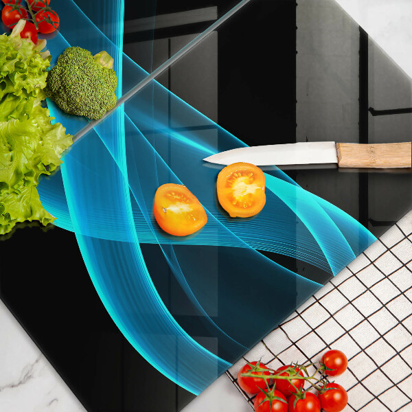 Kitchen worktop protector Blue abstraction
