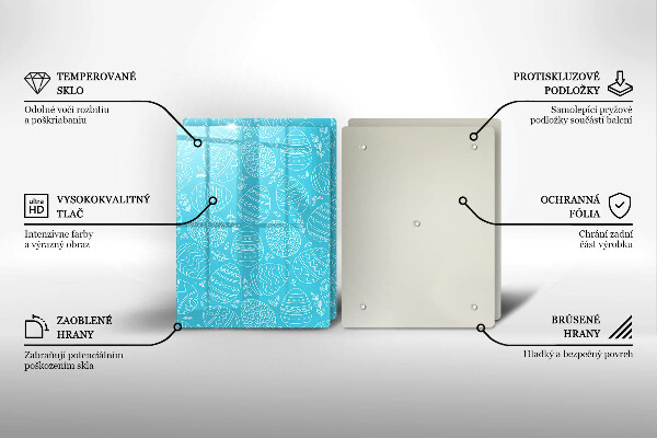 Kitchen worktop saver Easter theme