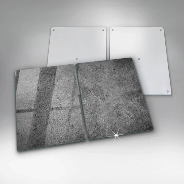 Kitchen worktop saver Concrete stone texture