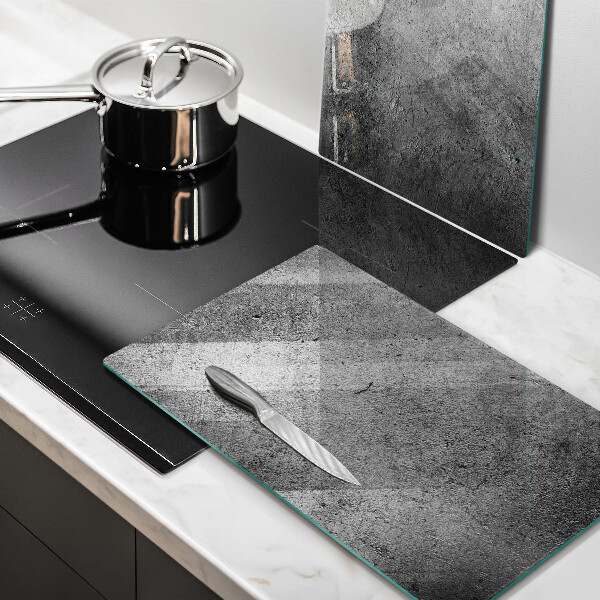 Kitchen worktop saver Concrete stone texture