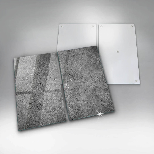Kitchen worktop saver Concrete stone texture