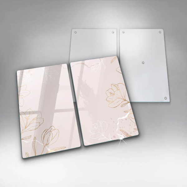 Kitchen worktop saver Flower contours