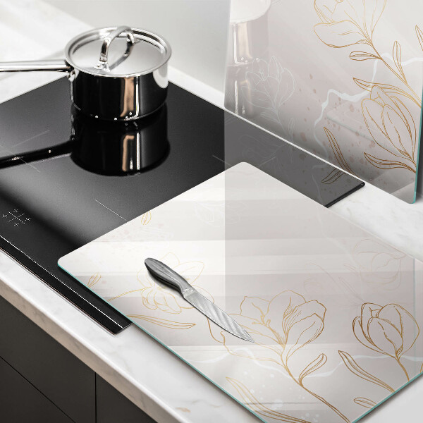 Kitchen worktop saver Flower contours