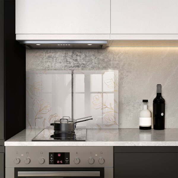 Kitchen worktop saver Flower contours