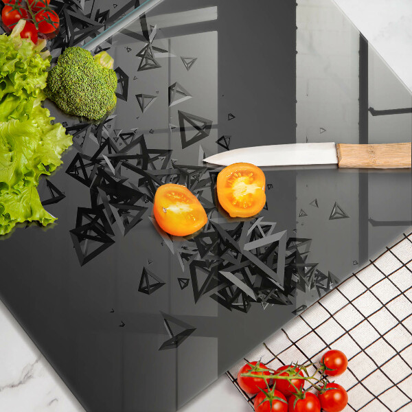 Kitchen worktop saver Abstraction 3D shapes