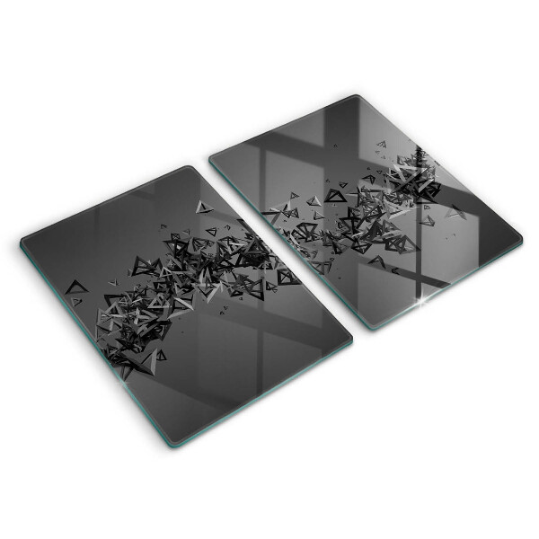Kitchen worktop saver Abstraction 3D shapes