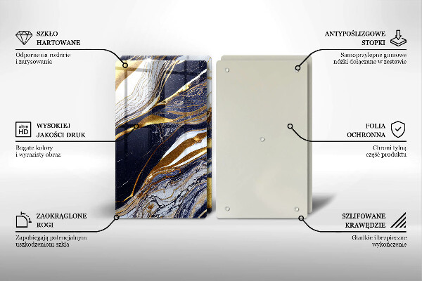 Worktop protector Colorful abstraction