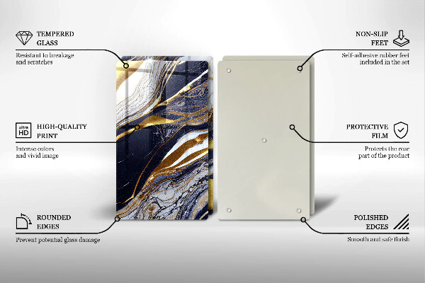 Worktop protector Colorful abstraction