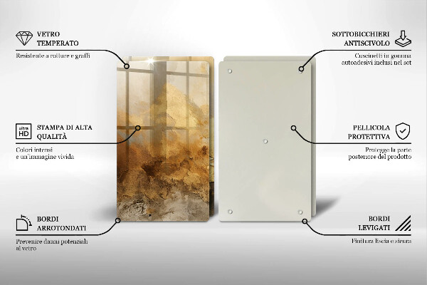 Worktop protector Rich texture