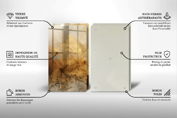 Worktop protector Rich texture