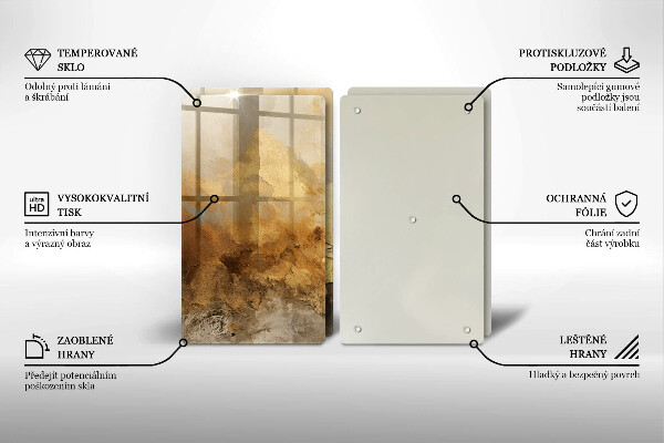 Worktop protector Rich texture