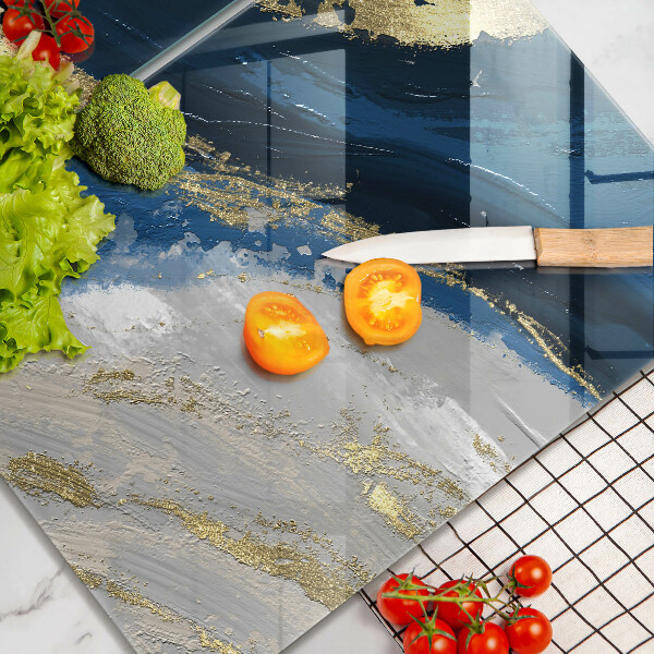 Worktop protector Texture with gold