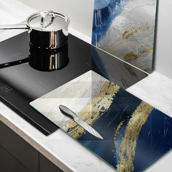 Worktop protector Texture with gold