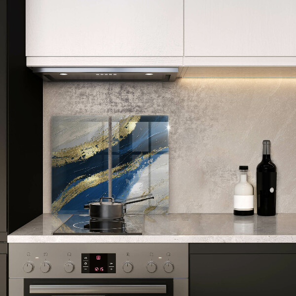 Worktop protector Texture with gold