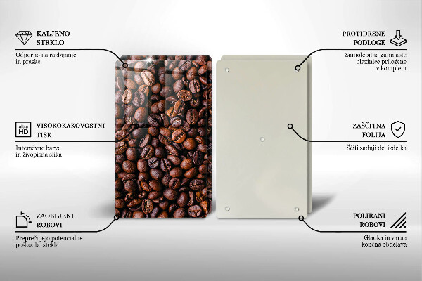 Kitchen worktop saver Coffee beans