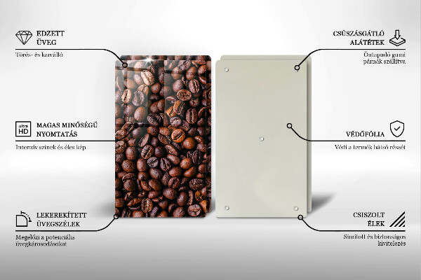 Kitchen worktop saver Coffee beans