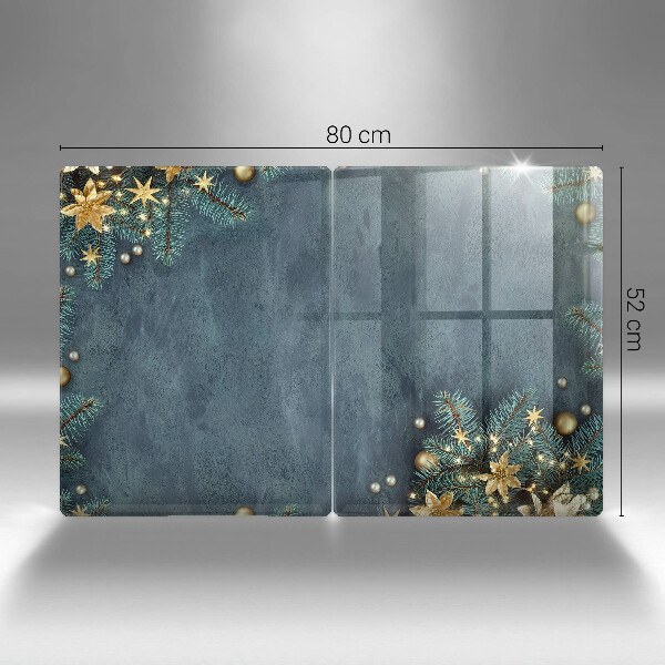 Kitchen worktop saver Christmas decorations