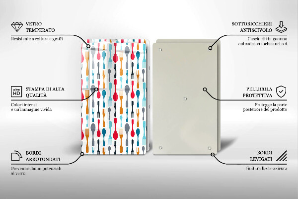 Kitchen worktop saver Spoon illustration
