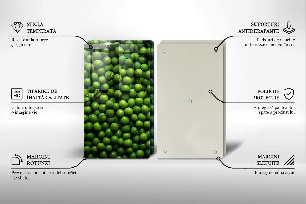 Kitchen worktop saver Green bean