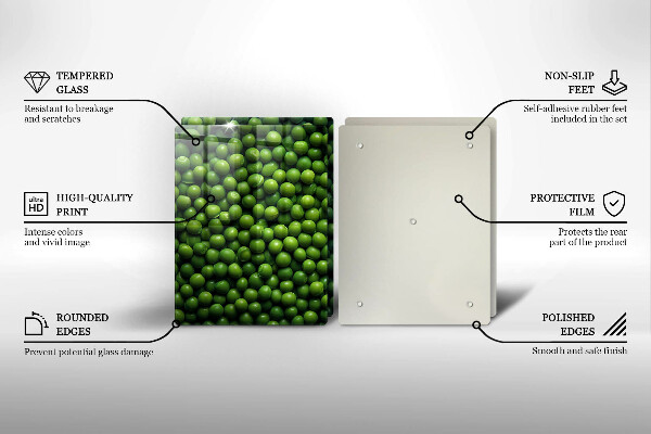 Kitchen worktop saver Green bean