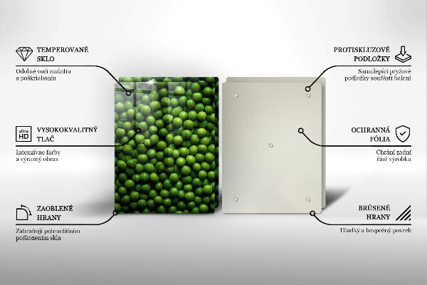Kitchen worktop saver Green bean