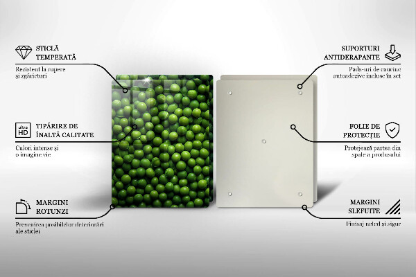 Kitchen worktop saver Green bean