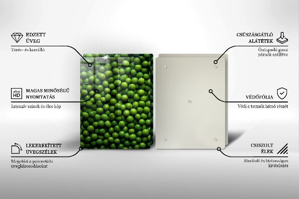 Kitchen worktop saver Green bean