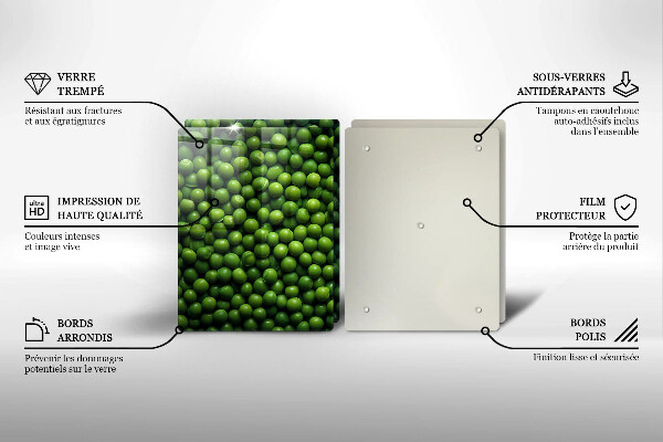 Kitchen worktop saver Green bean