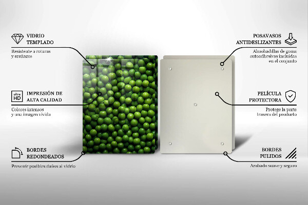Kitchen worktop saver Green bean