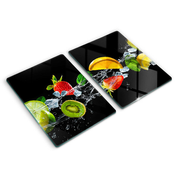 Kitchen worktop saver Fruits in water