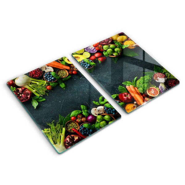 Kitchen worktop saver Fresh vegetables