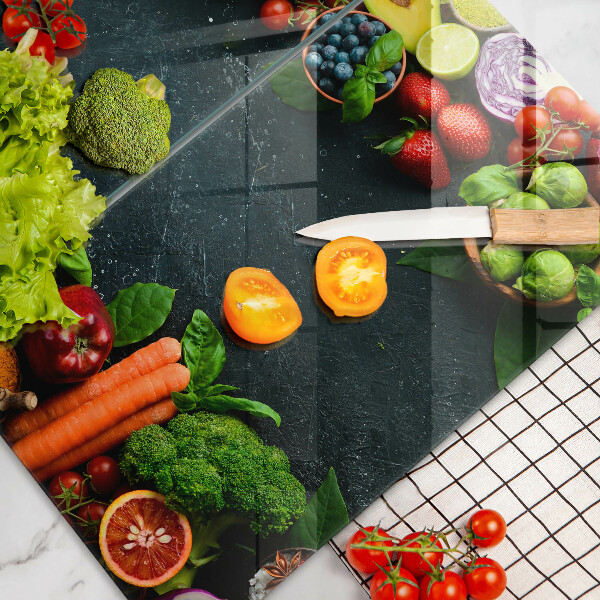 Kitchen worktop saver Fresh vegetables