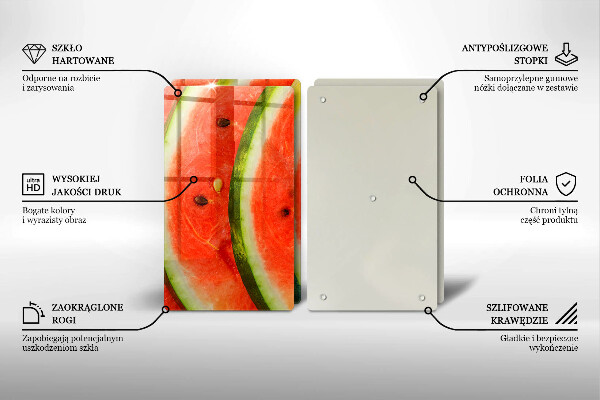 Kitchen countertop cover Watermelon slices