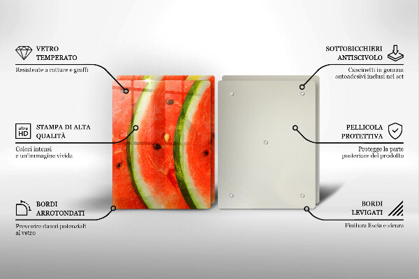 Kitchen countertop cover Watermelon slices