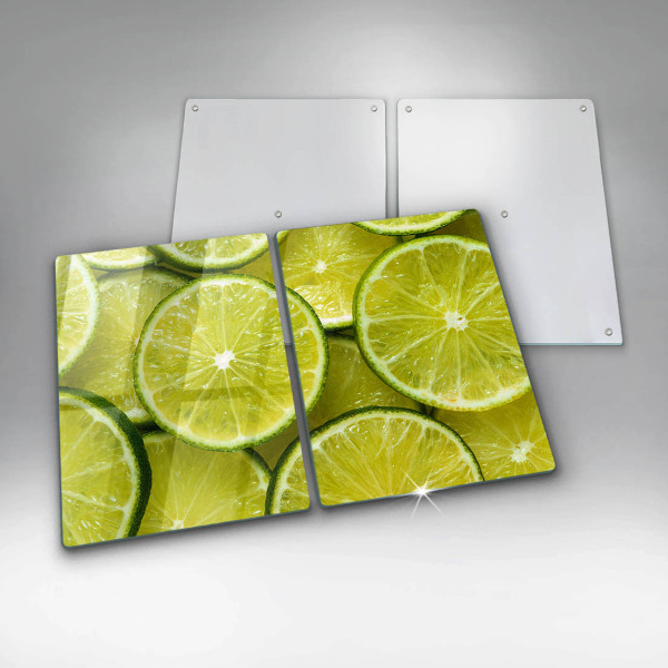 Kitchen countertop cover Lime slices