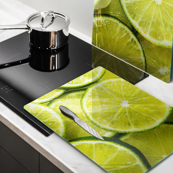 Kitchen countertop cover Lime slices