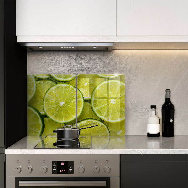 Kitchen countertop cover Lime slices