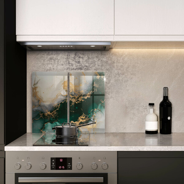 Kitchen worktop saver Multicolored marble