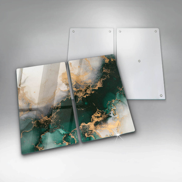 Kitchen worktop saver Multicolored marble