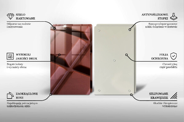 Kitchen worktop saver Chocolate squares