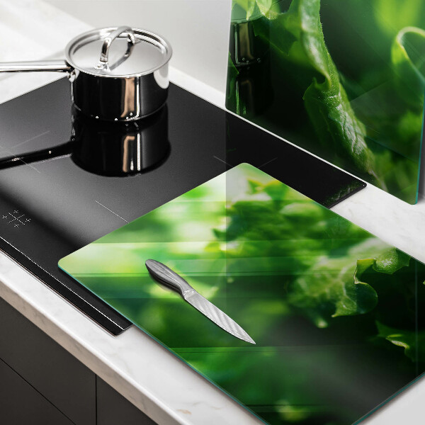 Kitchen worktop saver Lettuce leaves