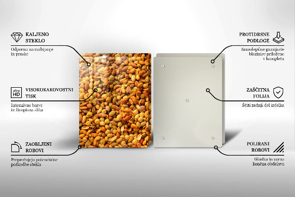 Kitchen worktop saver Mixture of nuts