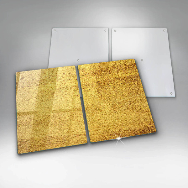 Kitchen worktop saver Yellow abstraction