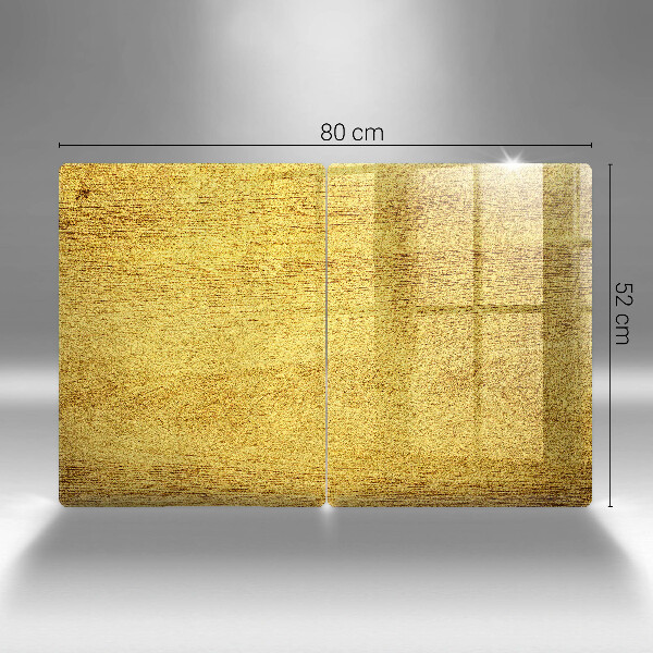 Kitchen worktop saver Yellow abstraction