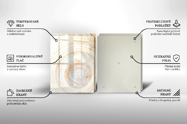 Kitchen worktop saver Wood texture