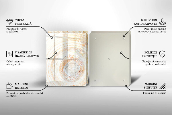 Kitchen worktop saver Wood texture