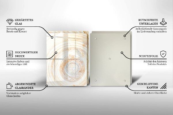 Kitchen worktop saver Wood texture