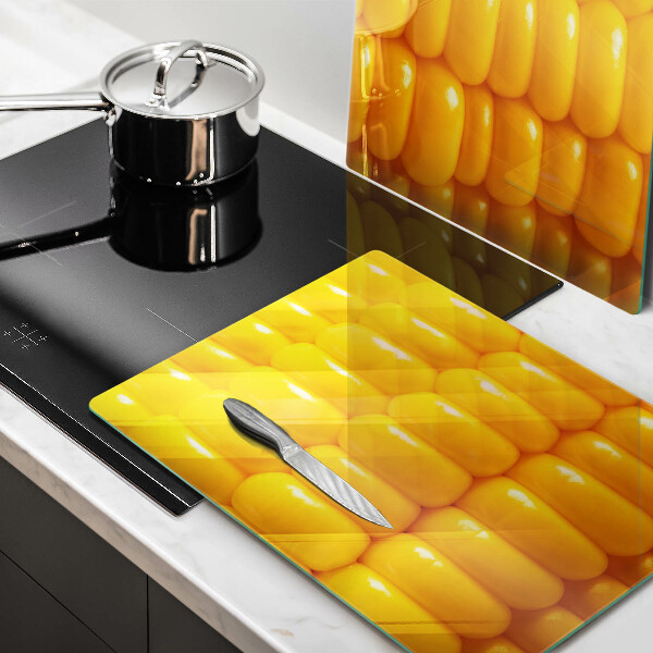 Glass worktop saver Corn grain