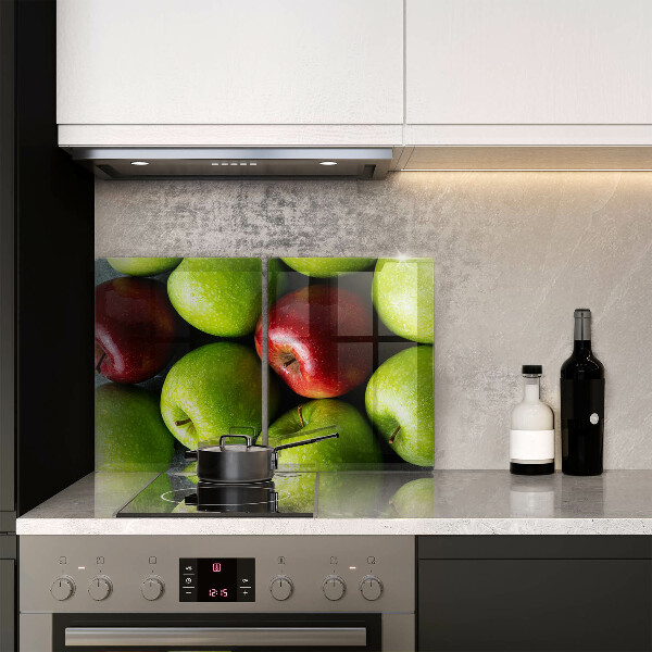 Glass worktop saver Juicy apples