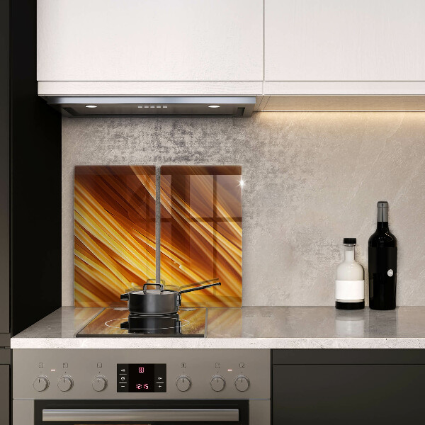 Glass worktop saver Spaghetti pasta